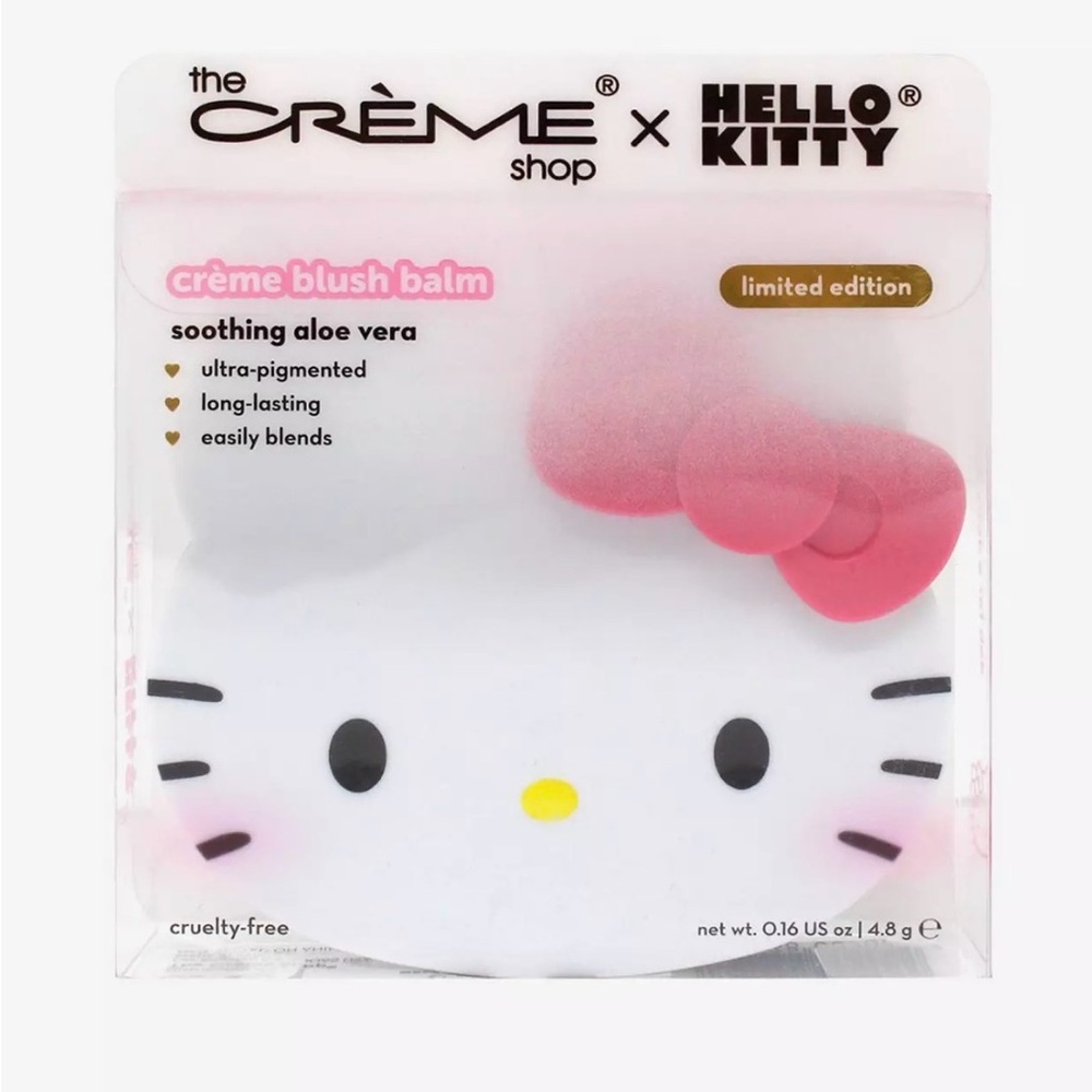 Hello Kitty Pink and White Crème Blush Balm